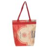 bag recycled cement sacks red grocery shopping