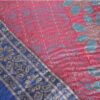 kantha zijden sari deken sitala handgemaakt