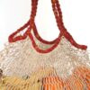 string shopping bag jute and sari