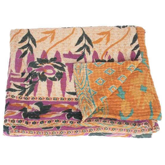 kantha sari blanket bana fair trade bangladesh