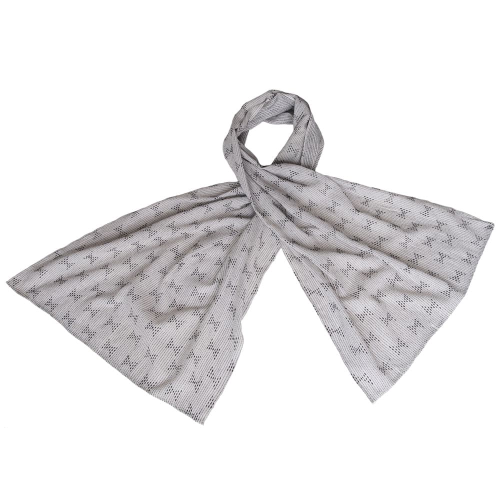 kantha scarf khadi handwoven cotton crystal ethical fashion