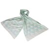 kantha scarf khadi handwoven cotton emerald ethical fashion