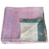 kantha zijden sari deken puspa fairtrade