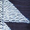 indigo shibori scarf silktriangle handmade
