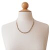 brass double necklace ethical jewellery