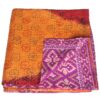 kantha silk sari blanket mlana ethical india