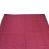 silk bedspread kantha dhusara brick red