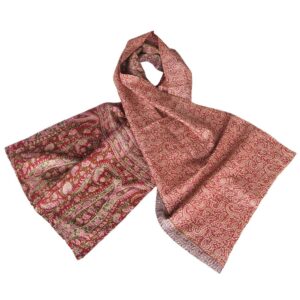 sustainable scarf silk kantha pya