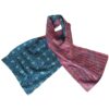 handgemaakte zijden sjaal sari sindhu