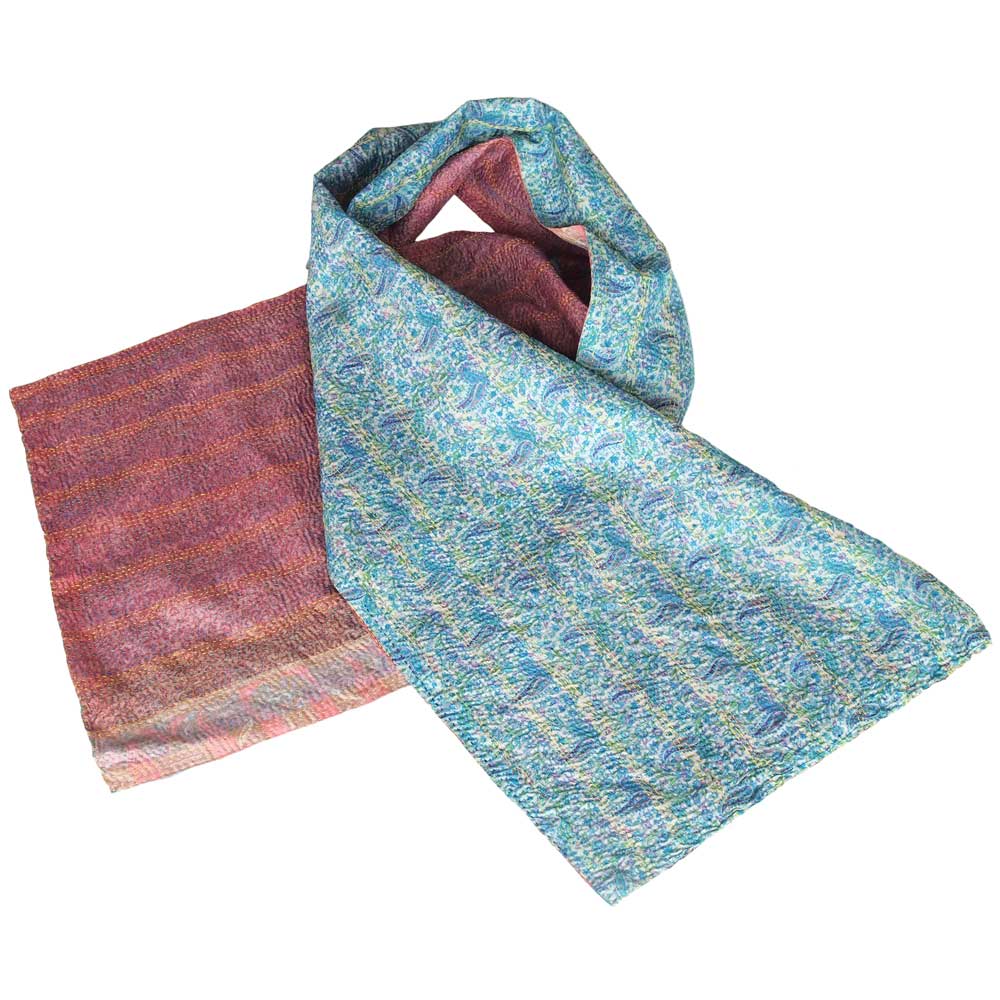 exclusive scarf silk sari lara ethical fashion